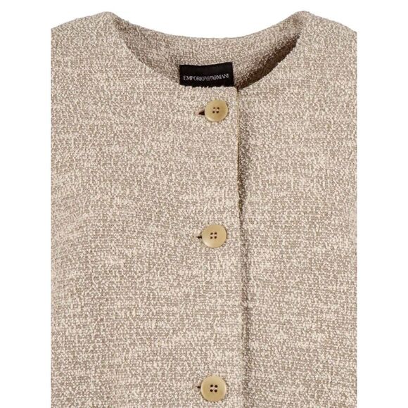 Emporio Armani Women's Jackets Beige - Picture 2 of 3